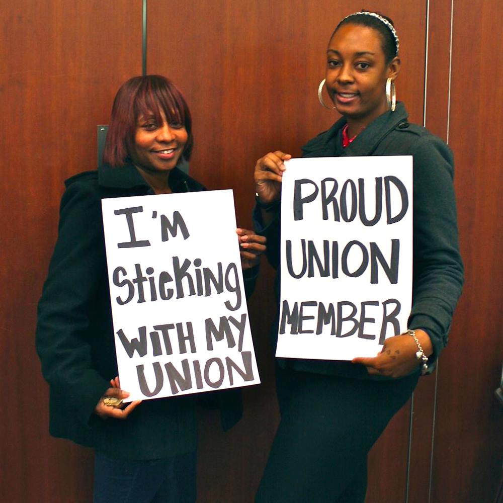 Sticking with my union